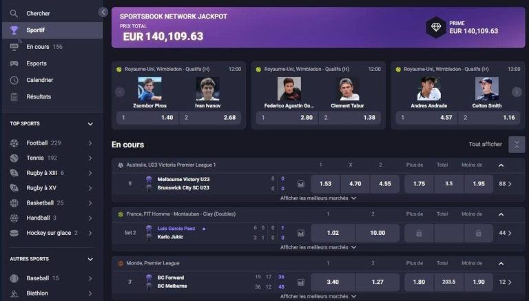 Winzter Casino paris en ligne